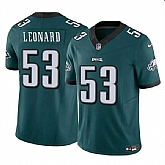 Men & Women & Youth Philadelphia Eagles #53 Shaquille Leonard Green 2023 F.U.S.E. Vapor Untouchable Limited Stitched Jersey,baseball caps,new era cap wholesale,wholesale hats